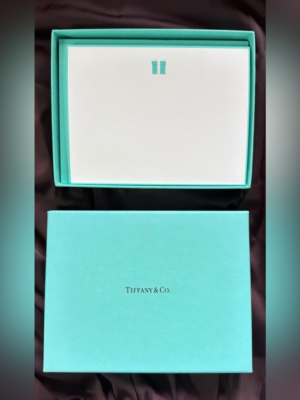 Tiffany & Co. 20-Piece Gift Box Note Card Set